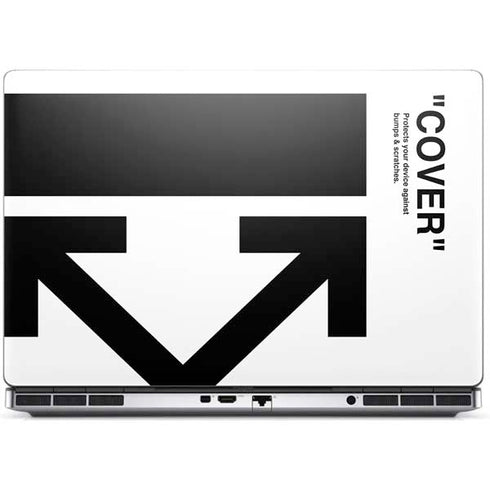 Black and White Arrows Dell Precision Skin