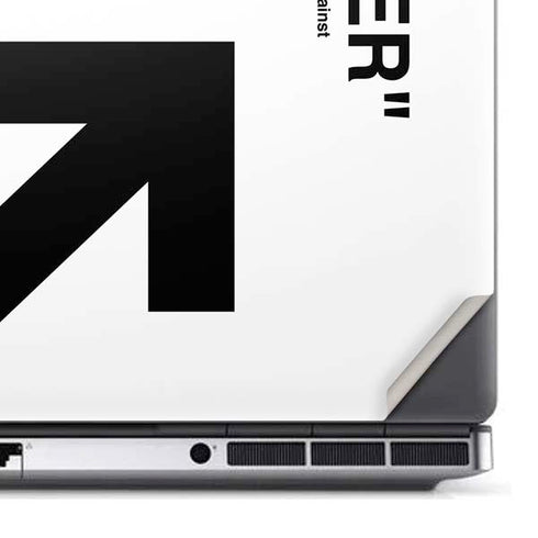 Black and White Arrows Dell Precision Skin