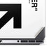 Black and White Arrows Dell Precision Skin