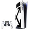 Black and White Arrows PlayStation PS5 Skins