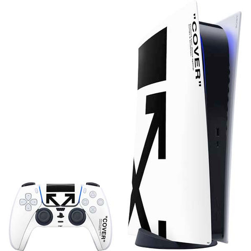 Black and White Arrows PlayStation PS5 Skins