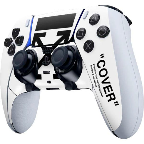 Black and White Arrows PS5 DualSense Edge Pro Controller Skin