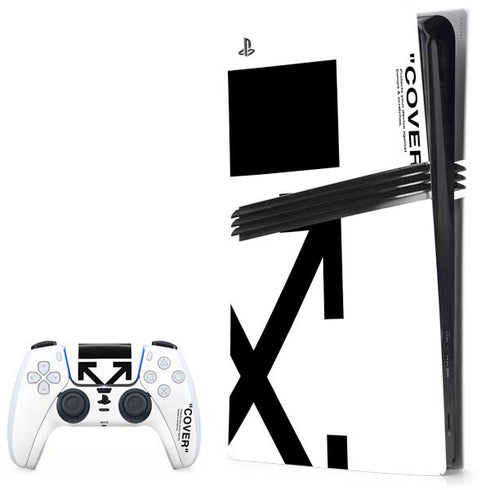 Black and White Arrows PlayStation PS5 Skins