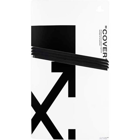 Black and White Arrows PS5 Pro Console Skin