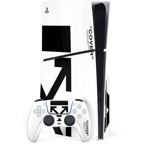 Black and White Arrows PlayStation PS5 Skins
