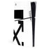 Black and White Arrows PS5 Slim Digital Edition Console Skin