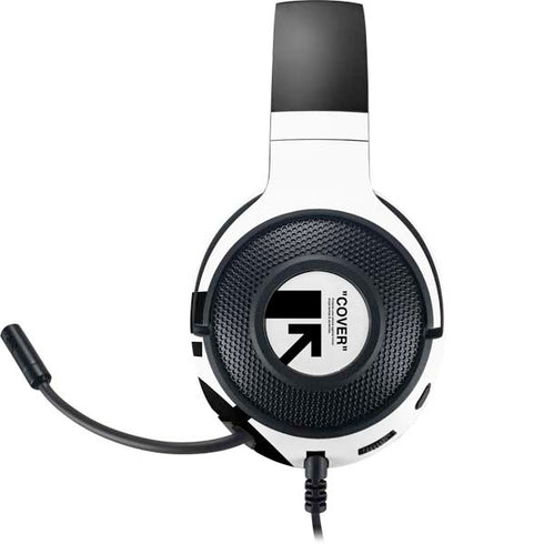 Black and White Arrows Razer Kraken X Skin