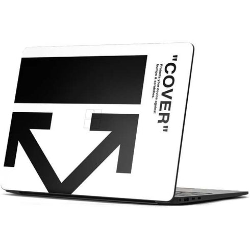 Black and White Arrows Surface Laptop 7 13.8in Skin