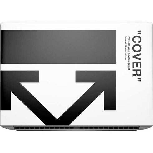 Black and White Arrows HP ZBook Fury 16 G10 Skin
