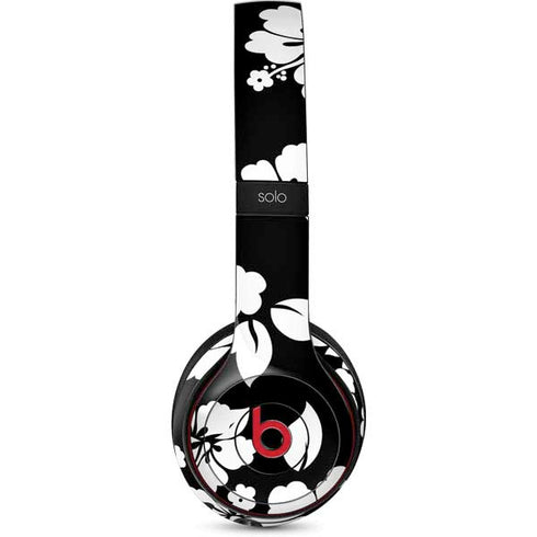 Black and White Beats Solo 3 Wireless Skin