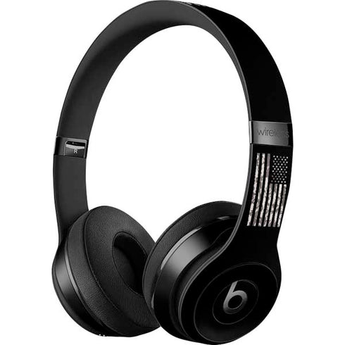 Black and White Camo American Flag Beats Solo 3 Wireless Skin