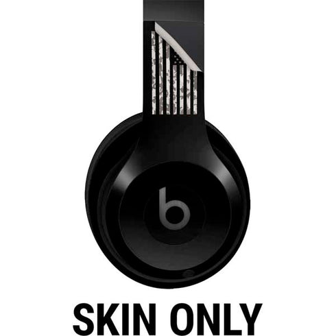 Black and White Camo American Flag Beats Studio Pro Wireless Headphones Skin