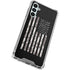 Black and White Camo American Flag Gabb Phone 4 Clear Case