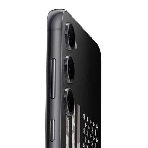 Black and White Camo American Flag Galaxy A16 5G Skin