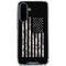 Black and White Camo American Flag Galaxy A36 5G Clear Case