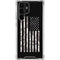 Black and White Camo American Flag Galaxy S23 Ultra Clear Case