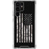 Black and White Camo American Flag Galaxy S23 Ultra Clear Case
