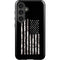 Black and White Camo American Flag Galaxy S25 Plus Impact Case