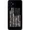 Black and White Camo American Flag Galaxy S25 Plus Skin