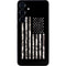 Black and White Camo American Flag Galaxy S25 Skin