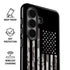 Black and White Camo American Flag Galaxy S26 Impact Case