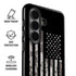 Black and White Camo American Flag Galaxy S26 Plus Impact Case