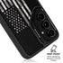 Black and White Camo American Flag Galaxy S26 Plus Kickstand Case