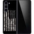 Black and White Camo American Flag Galaxy Z Fold5 5G Skin