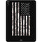 Black and White Camo American Flag Apple iPad Air Skin