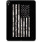 Black and White Camo American Flag Apple iPad Pro Skin