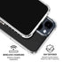 Black and White Camo American Flag iPhone 15 Clear Case