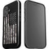 Black and White Camo American Flag iPhone 16 Impact Case