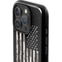 Black and White Camo American Flag iPhone 16 Pro Impact Case