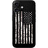 Black and White Camo American Flag iPhone 16 Skin