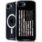 Black and White Camo American Flag iPhone 16e MagSafe Case