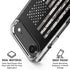 Black and White Camo American Flag iPhone 17 Air Clear Case