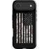 Black and White Camo American Flag iPhone 17 Air Impact Case