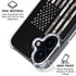 Black and White Camo American Flag iPhone 17 MagSafe Case