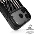 Black and White Camo American Flag iPhone 17 Pro Max Kickstand Case