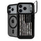 Black and White Camo American Flag iPhone 18 Pro Kickstand Case