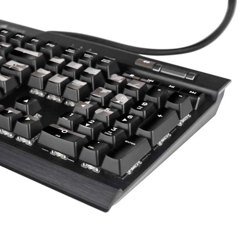 Black and White Camo American Flag K95 RGB PLATINUM Mechanical Gaming Keyboard Skin