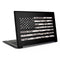 Black and White Camo American Flag Dell Latitude Skin