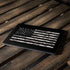 Black and White Camo American Flag Apple MacBook Air Skin