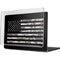 Black and White Camo American Flag MacBook Pro 14in (2021-24) Case plus Skin