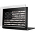 Black and White Camo American Flag MacBook Pro 14in (2021-24) Case plus Skin