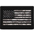 Black and White Camo American Flag MacBook Skins