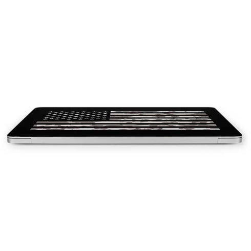 Black and White Camo American Flag Apple MacBook Pro 16-inch Skin