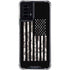 Black and White Camo American Flag Moto G Power 5G (2024) Clear Case