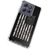 Black and White Camo American Flag Moto G Stylus 5G (2025) Clear Case