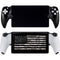 Black and White Camo American Flag PlayStation Portal Remote Player Skin
